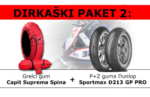 Capit Suprema Spina + Dunlop Sportmax D213 GP PRO