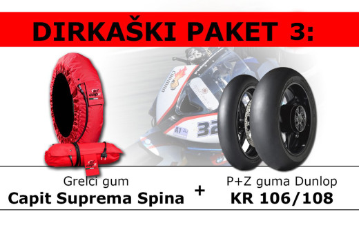 Capit Suprema Spina + Dunlop KR 109/108