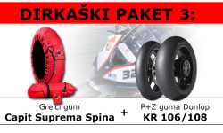 Capit Suprema Spina + Dunlop KR 109/108